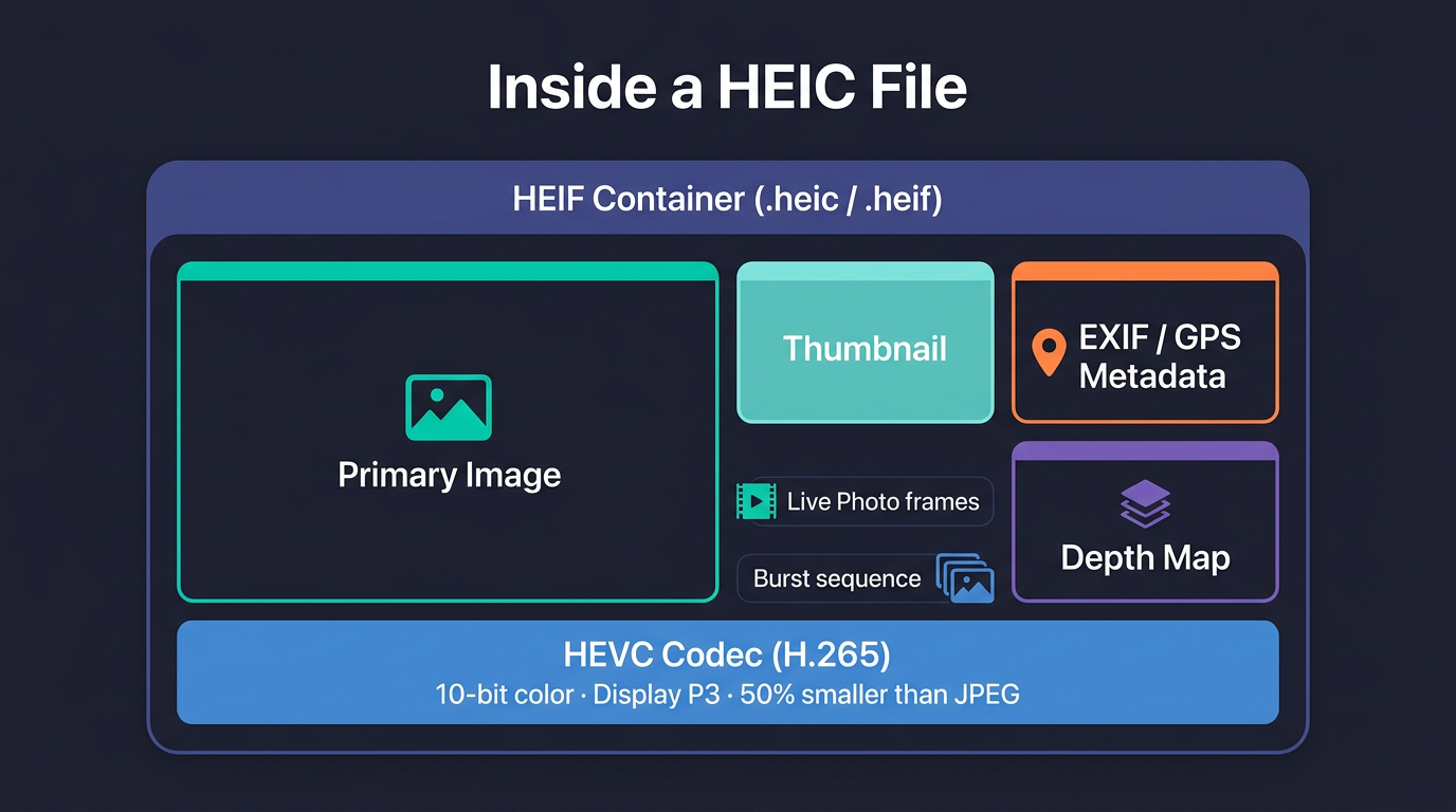 Inside a HEIC File